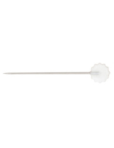Caixa de 36 alfinetes de quilting com cabeça de flor em cores sortidas 2