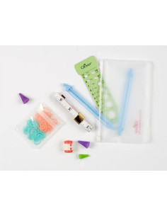 Kit de acessórios de tricô Clover 2