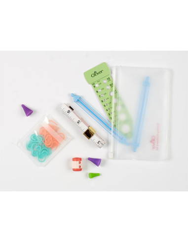 Kit de acessórios de tricô Clover
