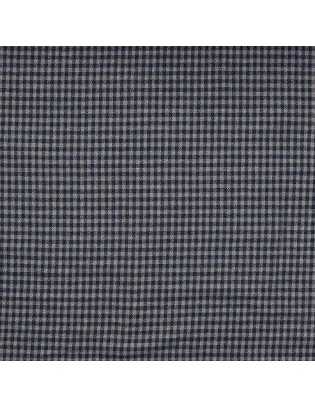 Tecido de flanela xadrez - Azul