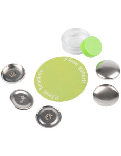 Caixa de 3 botões para cobrir com ferramenta de aplicação Bohin - 27 mm 2