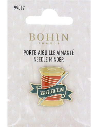 Porta-agulhas magnético Bohin - Bobina de linha vintage