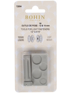 Ferramenta de aplicação para tecidos leves Bohin