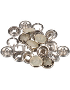 Caixa de 6 molas sem costura jersey 12 mm Bohin - Nacarado 2