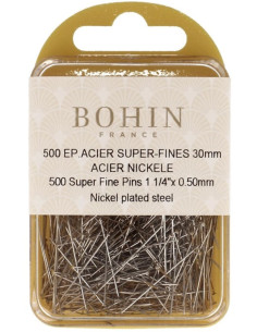 Caixa de 500 alfinetes superfinos Bohin 2