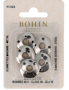 Bobinas de aço Bohin para máquina de costura.