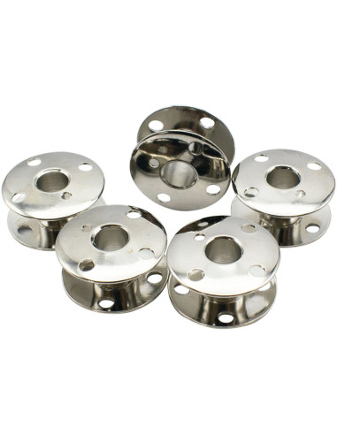 Bobinas de aço Bohin para máquina de costura.