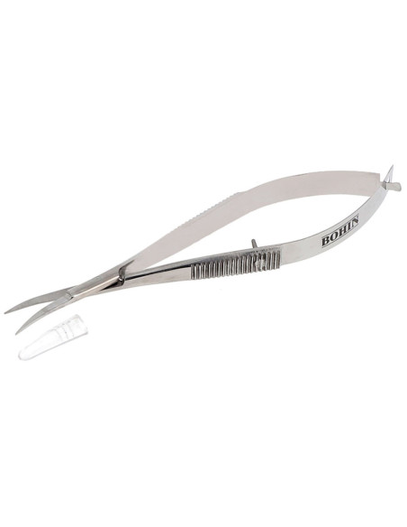 Tesoura de bordado pinça lâminas curvas 13 cm Bohin
