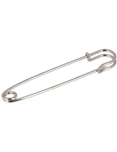 Alfinete de kilt gigante 100 mm - Prata Bohin 2