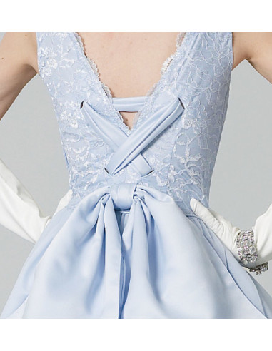 Molde de vestido ano 1956 - Vogue 8729