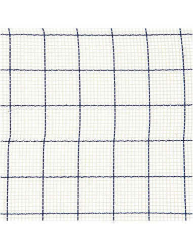 Tela para ponto de nó Hooki Hooki - 20 furos por 10 cm - 44,5 x 44,5 cm