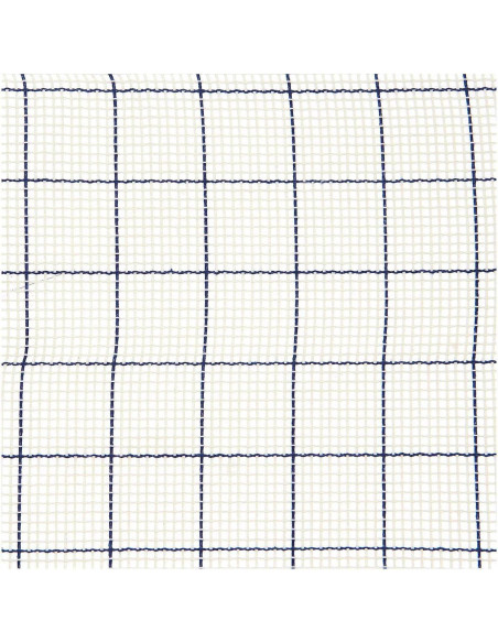 Tela para ponto de nó Hooki Hooki - 20 furos por 10 cm - 44,5 x 44,5 cm