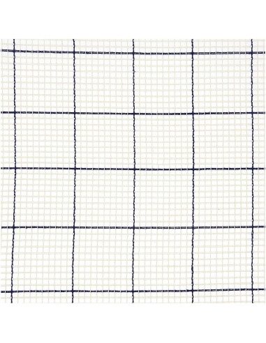 Tela para ponto de nó Hooki Hooki - 15 furos por 10 cm - 48,5 x 48,5 cm