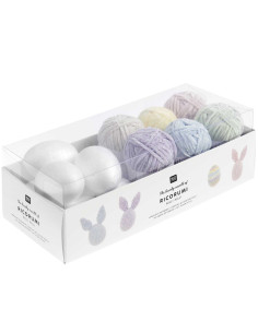 Kit de crochê - Ovos de Páscoa