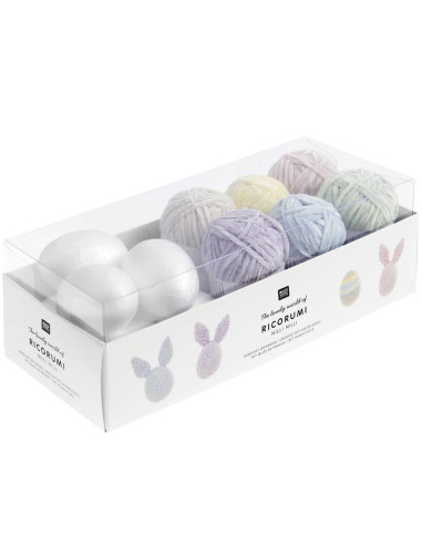 Kit de crochê - Ovos de Páscoa