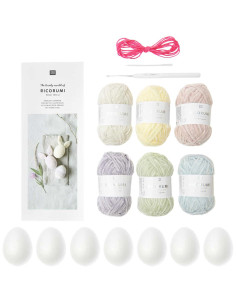 Kit de crochê - Ovos de Páscoa 2