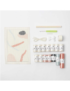 Kit de amarração - Tapeçaria de parede com pedras 2