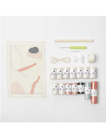 Kit de amarração - Tapeçaria de parede com pedras