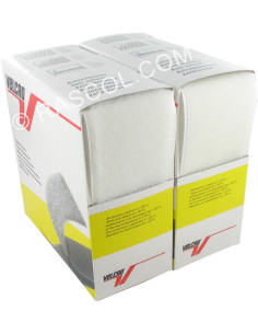 VELCRO® Brand adesivo branco 50 mm de largura caixa de 5 metros