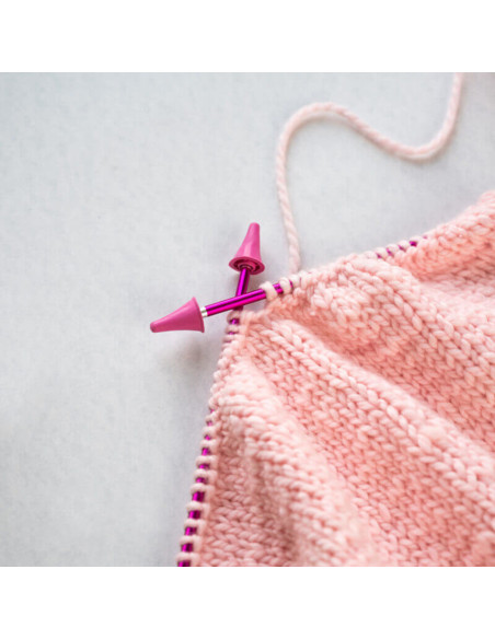 Conjunto de 4 tampões de paragem KnitPro