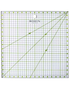 Régua patchwork Bohin 16 x 16 cm
