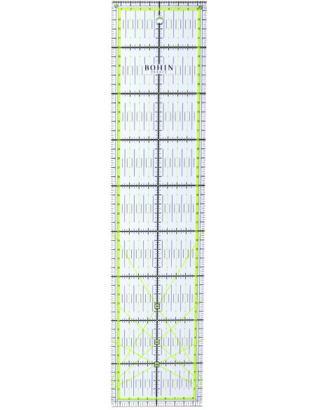 Régua patchwork Bohin 10 x 45 cm