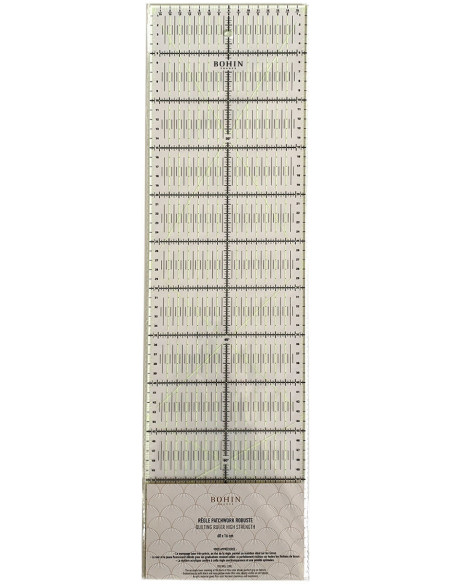 Régua patchwork Bohin 16 x 60 cm