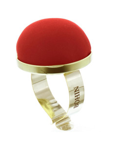 Pulseira porta-alfinetes Bohin - Vermelho