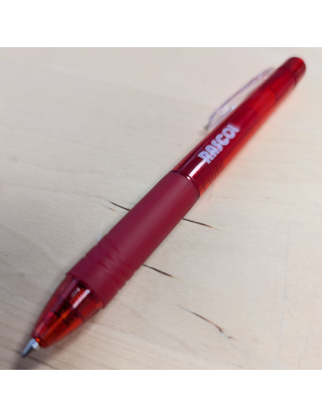 Caneta apagável a calor premium Rascol - Vermelho