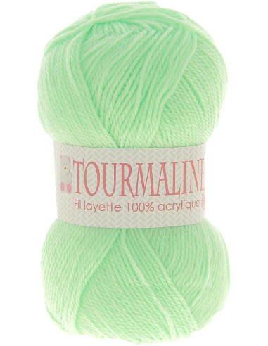 Pacote de 2 novelos de fios para tricô infantil Tourmaline