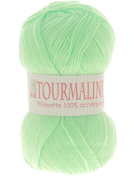 Pacote de 2 novelos de fios para tricô infantil Tourmaline
