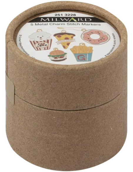 Conjunto de 5 marcadores de malha - Snacks