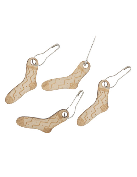 Conjunto de 10 marcadores de malha - Woolly Sock