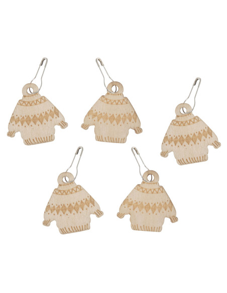 Conjunto de 10 marcadores de malha - Woolly Jumper