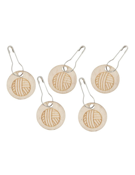 Conjunto de 10 marcadores de malha - Yarn Ball