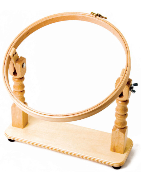 Tambor de bordar 25 cm com base de mesa