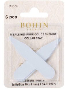 Baleias para colarinhos de camisa Bohin
