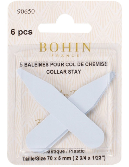 Baleias para colarinhos de camisa Bohin