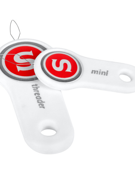 Conjunto de 2 passadores de linha para agulhas de máquina e mão Singer