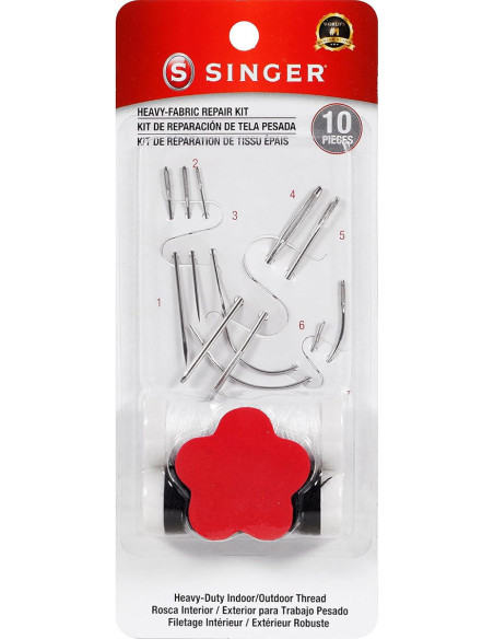 Kit de reparação para tecidos grossos Singer