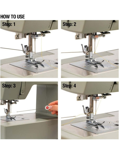 Enfiador de agulhas para overlock Singer