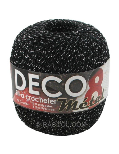 Algodão déco 8 lurex