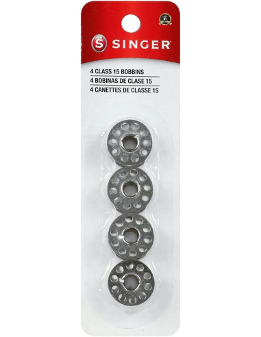 Latas de metal Classe 15 Singer