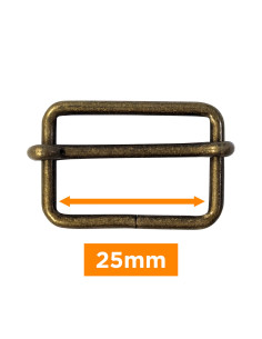 Fivela deslizante - Bronze 25 mm