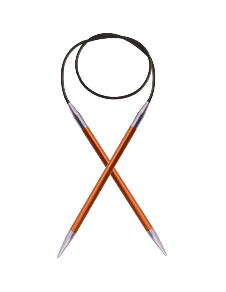 Agulhas circulares KnitPro Zing com cabo