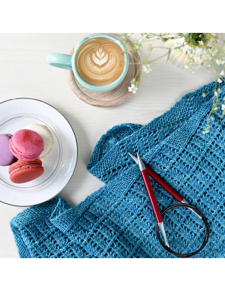 Agulhas circulares KnitPro Zing com cabo