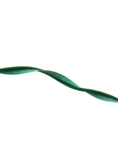 Debrum de vestuário em veludo - Verde