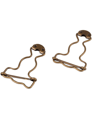 Alças especiais para macacão 25 mm bronze Bohin
