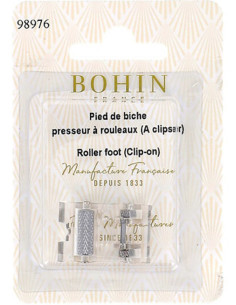 Calcador de rolo para máquina de costura Bohin