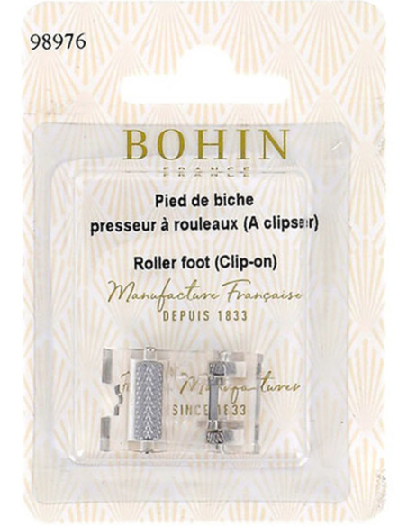 Calcador de rolo para máquina de costura Bohin